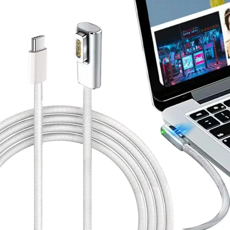 PD 100W USB C To USB Type C Cable For Laptops Tablets & Smartphones Quick Charge Fast Charging 100W PD USB C To Magnetic