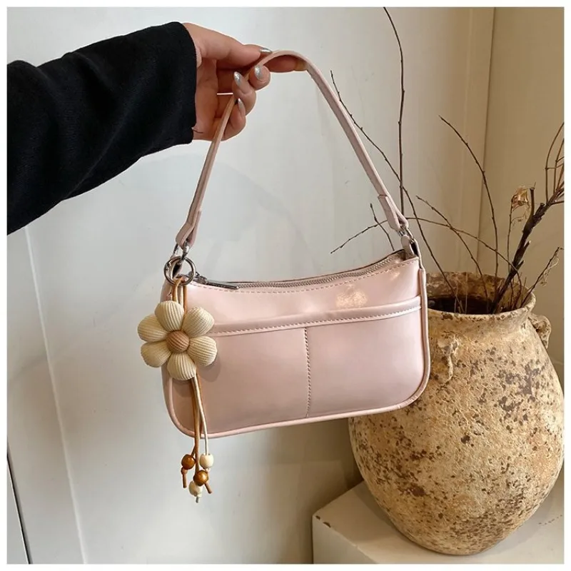 

Элегантная кожаная женская сумка в ретро-стиле, классическая парижская модная простая сумка-тоут, роскошная сумка через плечо для повседневного использования и путешествий.