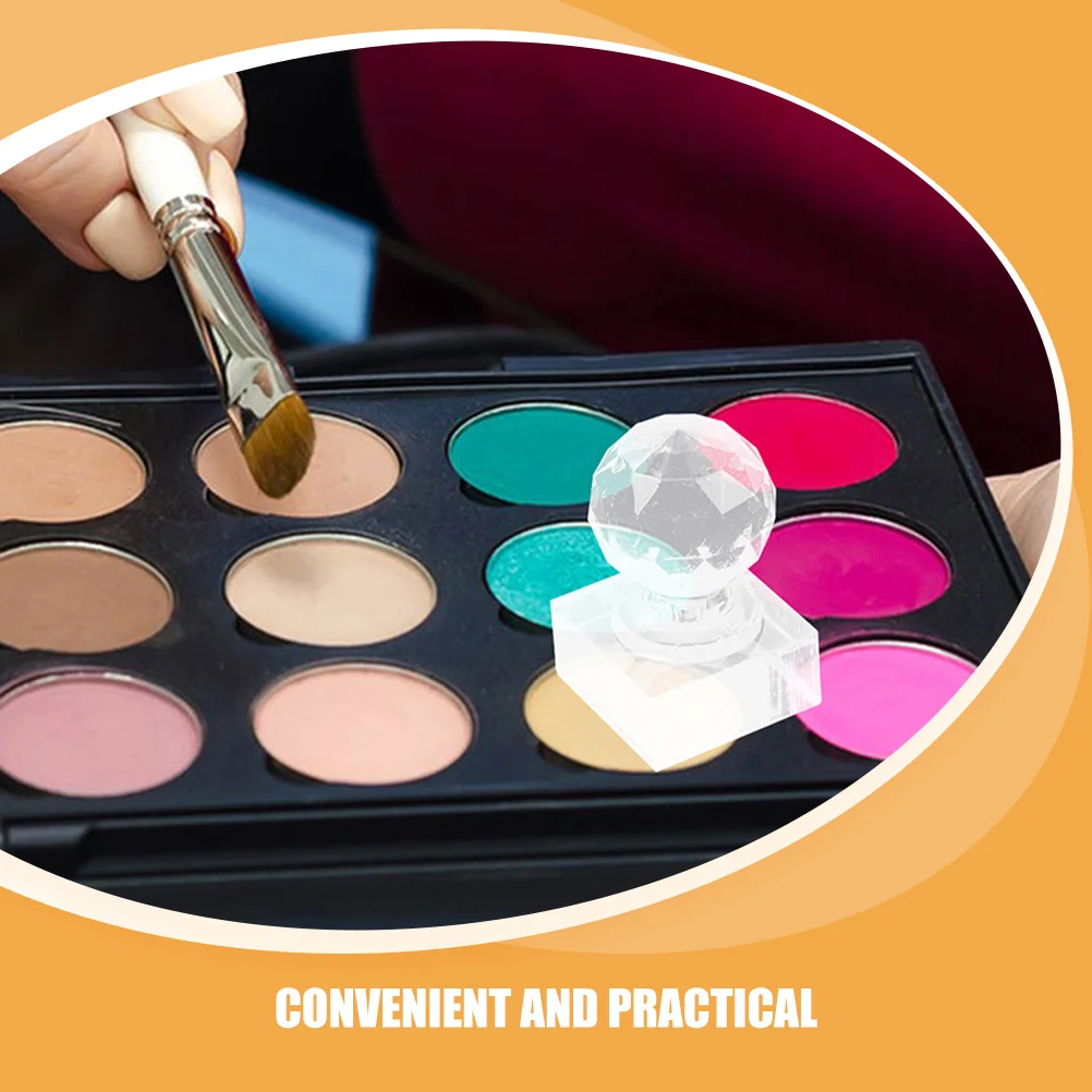 Tampon d'ombre à paupières, outil de pressage, Kit de fabrication de fard à paupières, casseroles métalliques vides, Palette de réparation, outil de fard à paupières, casseroles métalliques vides, 2 pièces