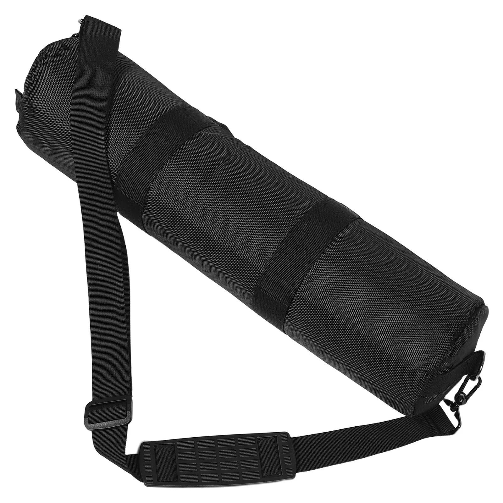 Bolsa de Transporte para Atril de Música, Diseño de Barril para Trípodes Plegables, Soportes para Platillos, Soportes para Micrófonos, Organizador de Instrumentos Musicales, Negra, para Viaje