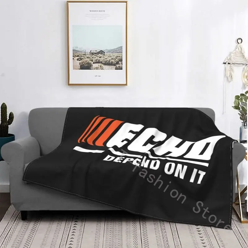 

60x80 Inch ECHOS Home Textile Luxury Adult Gift Warm Lightweight Blanket Printed Soft Thermal Blanket Boy Girl Blanket