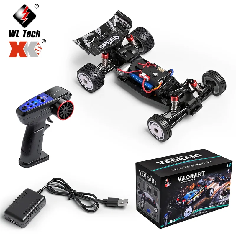 

Weili Remote-Controlled High-Speed 1:24 Electric Two Wheel Drive Electric Competitive High-Speed Toy Car Rc Model
