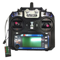 Flysky FS-i6 AFHDS 2A 2.4GHz 6CH Radio System Transmitter with FS-iA6B Receiver for RC Helicopter RC Drone Mode2 left right Hand