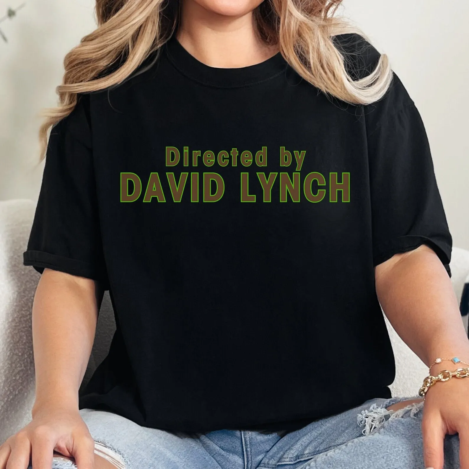 Twin Peaks Comfort Colors Directed By David Lynch T Shirt Cult Horror