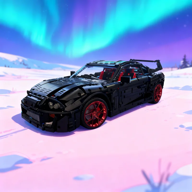 

3804pcs MOC Toyota Supra MK4 A80 Technical Model Building Blocks Construction Christmas Gifts Toy Creative DIY Idea Brick Kids