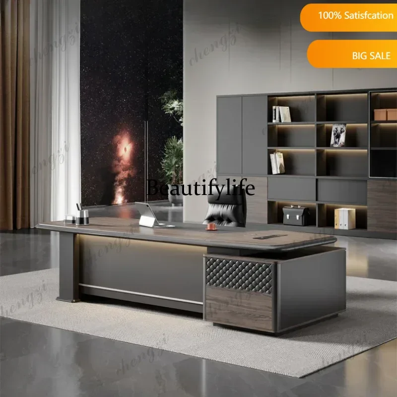 Luxury Executive Office Desks Manager Drawers Table Storage Computer Desks Home Bedroom Mesas De Escritorio Office Furniture