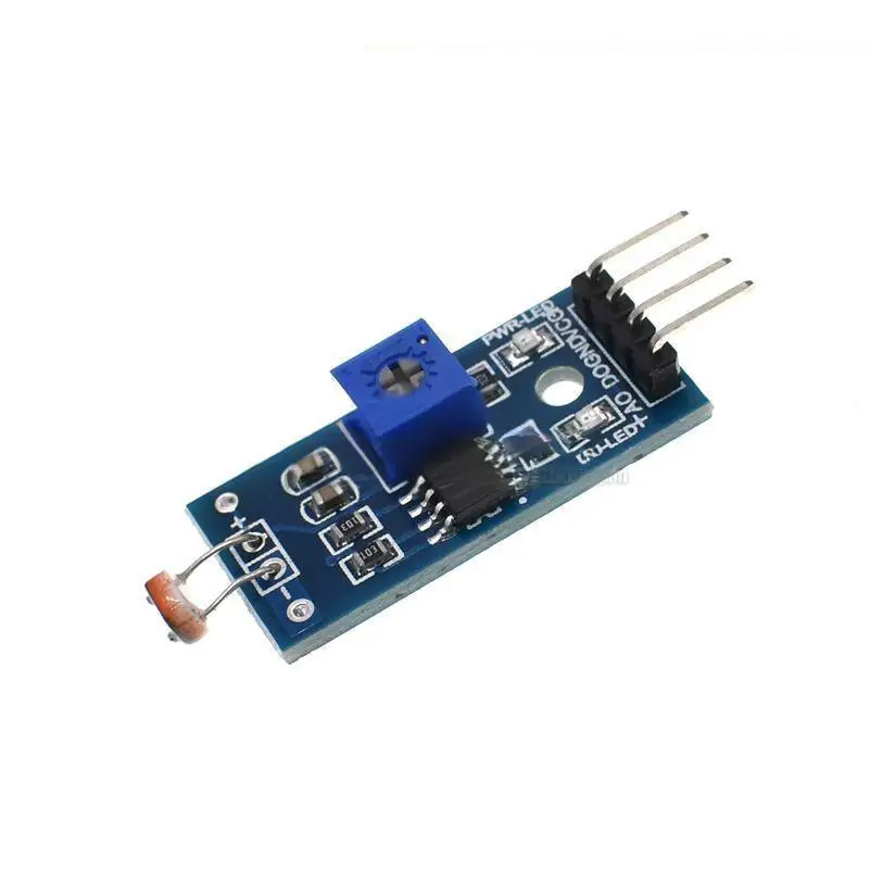 5pcs 4-Pin Photosensitive Sensor Module Light Detection Photoresistor Module Photodiode LM393