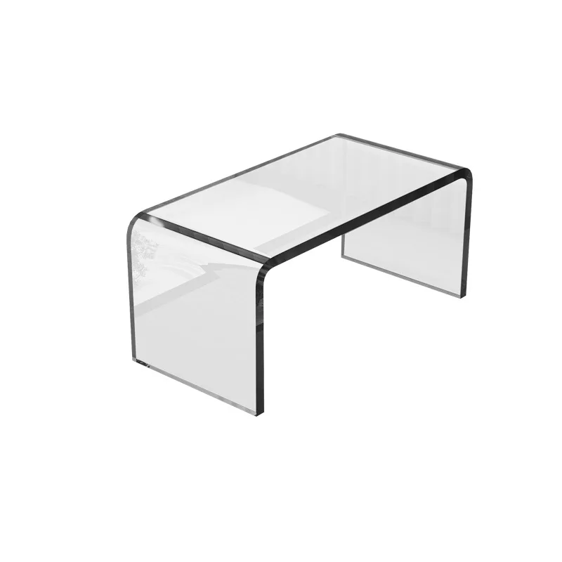 

Internet celebrity acrylic transparent bay window coffee table simple tatami low table bedroom window sill bed small table house