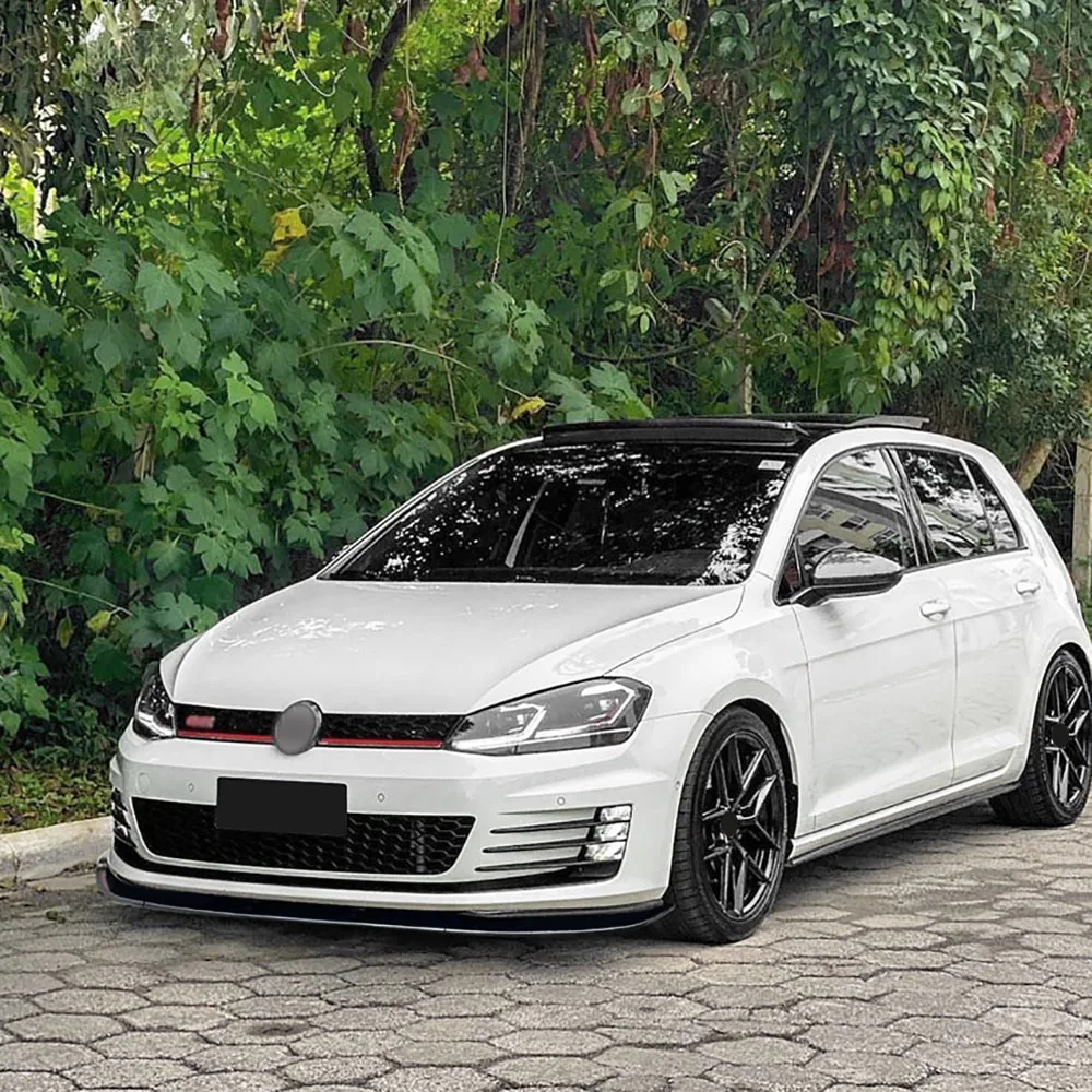 

Car Front Bumper Lip Chin Spoiler Splitter Protect Cover for Volkswagen Golf 7 MK7 GTI R Rline 2013- 2016 Bodykits Accessories