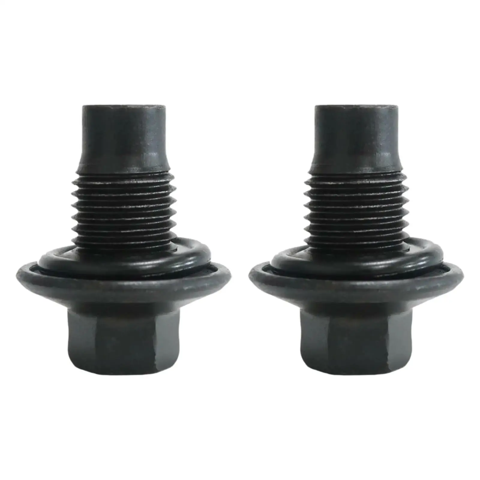 2Pcs Oil Drain Plug M14 x 1.5mm Easy to Install Oil Drain Plug Screw for 6506214AA 0711617 97JM-6730-ba LR073675 97JM6730BA