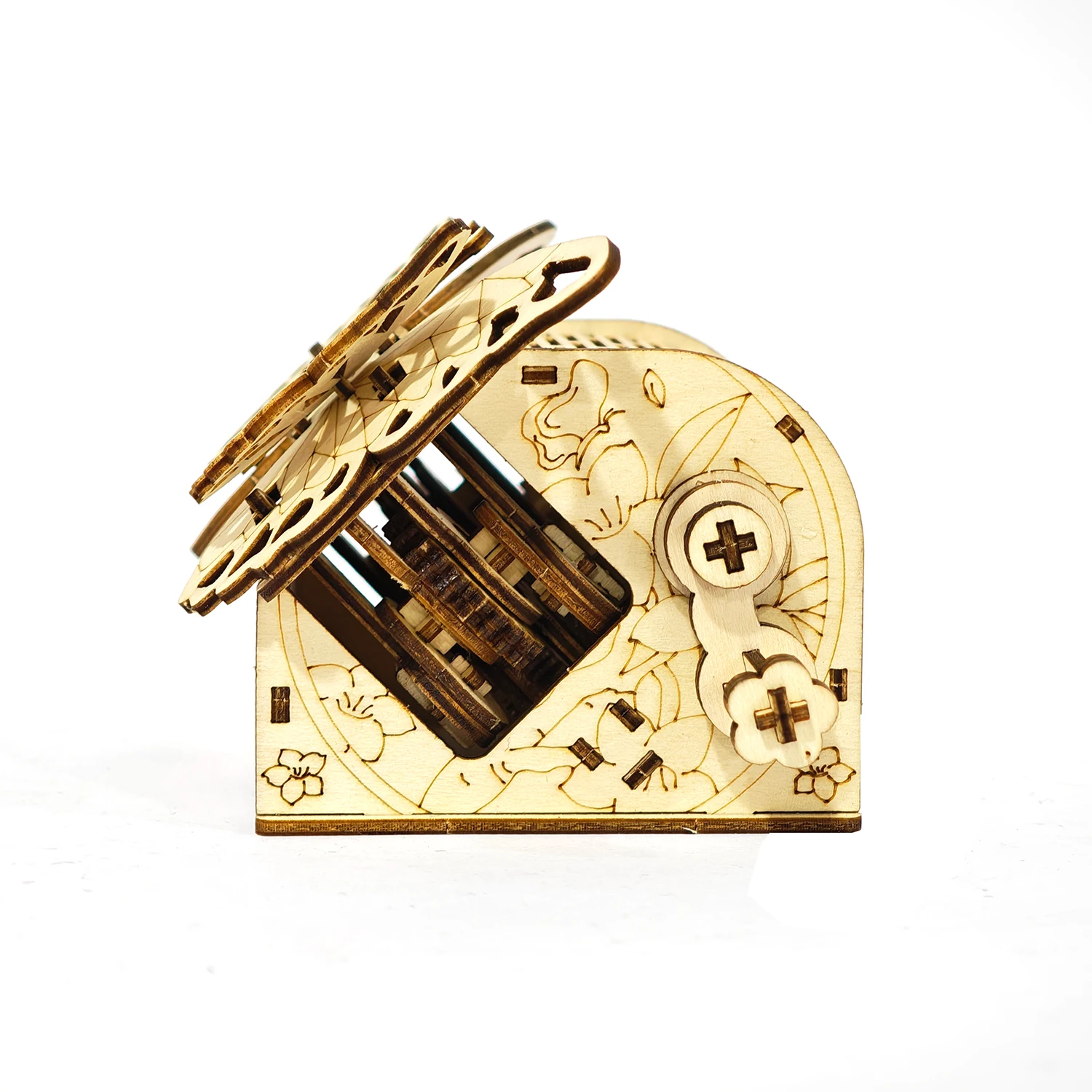 Drewniane puzzle 3D dla dorosłych Model motyla Zestaw DIY Ręcznie robiony prezent urodzinowy na Boże Narodzenie