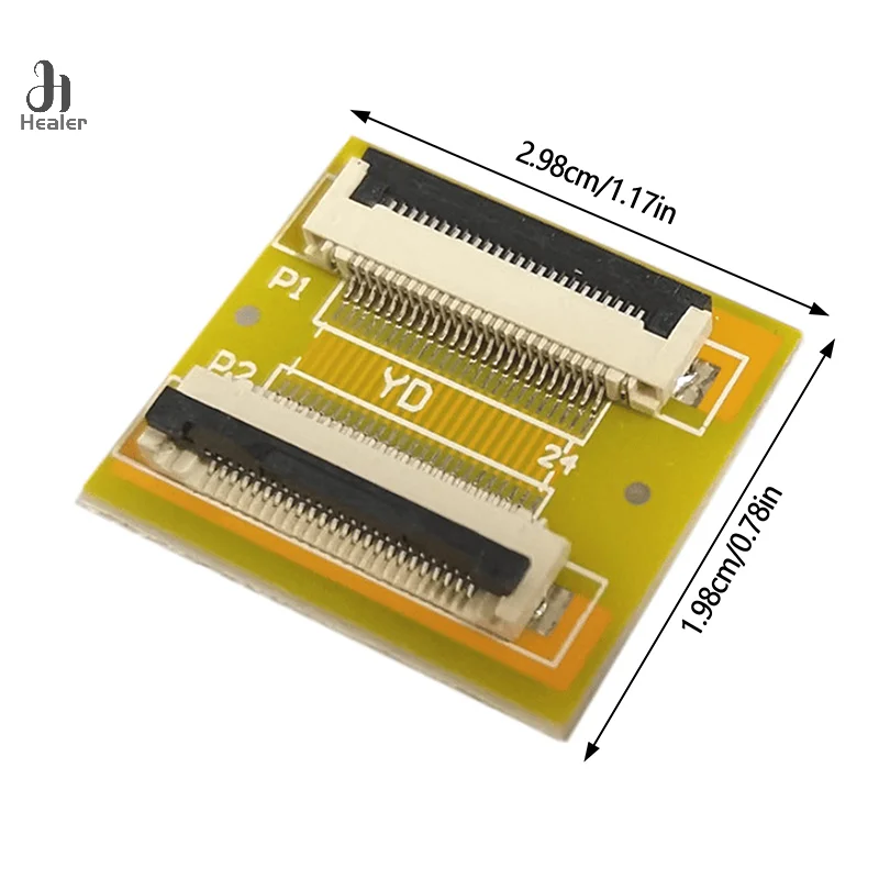 

0.5mm 50P FPC FFC Extension Adapter Plate Drawer-style Upper Lower Contacts Cable Line Extend Connector Board Circuit Board Seat