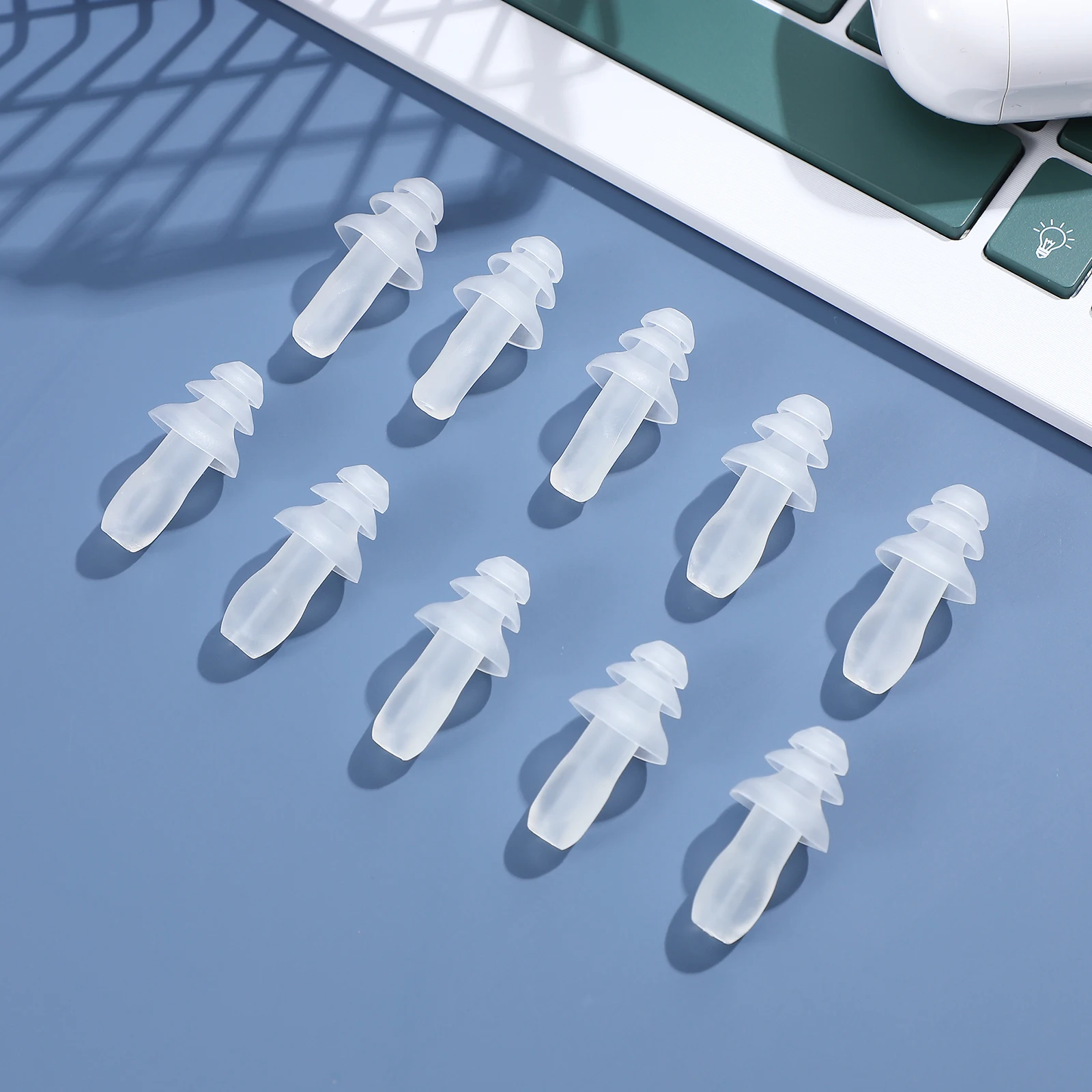 

40pcs Silicone Ear Plugs Soft Comfortable Noise Cancelling for Sleeping Working Swimming Water Proof High Quality