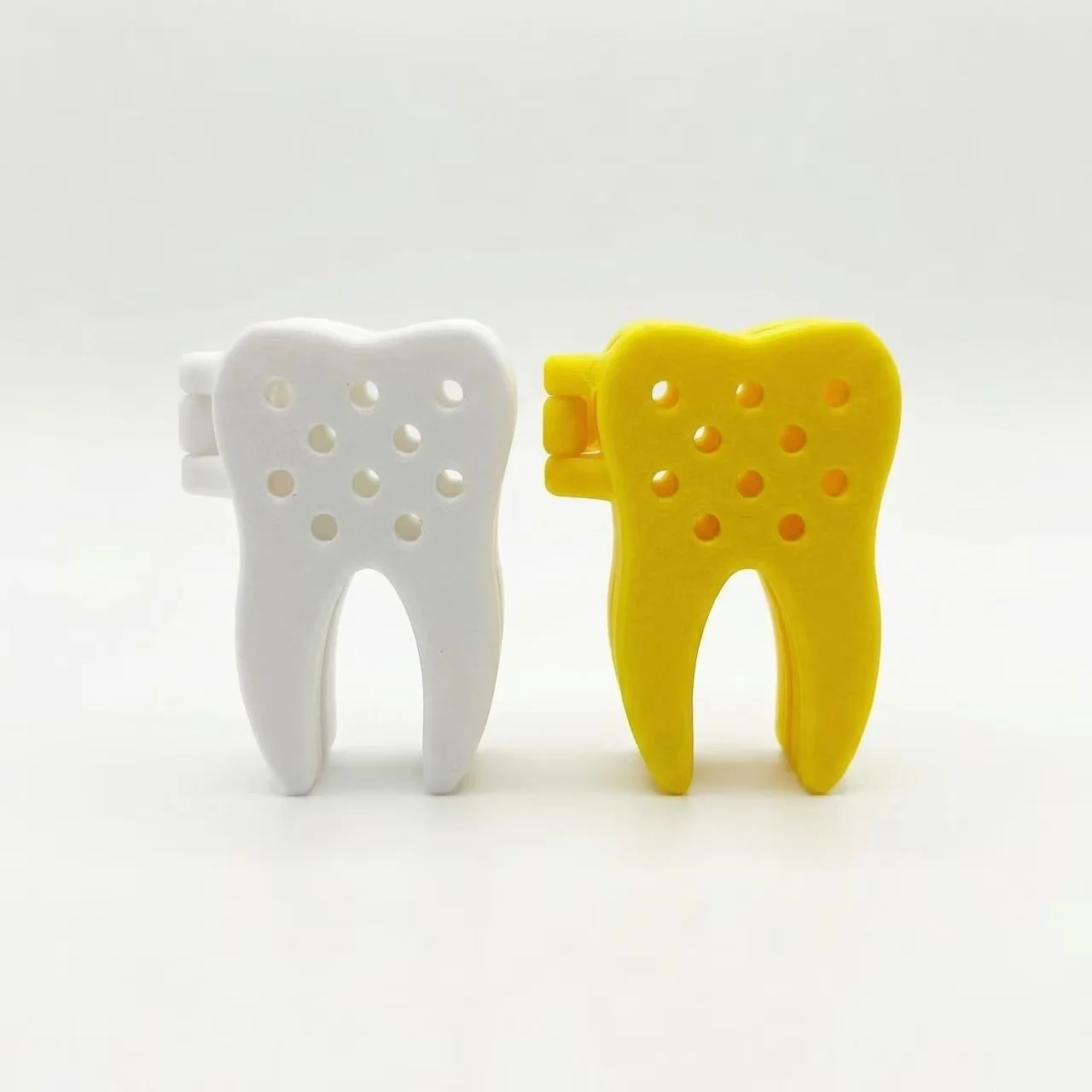 Two Oral-B Electric Toothbrush Head Protectors with Ventilation Holes, Travel Cases, and Travel Toothbrush Head Protectors