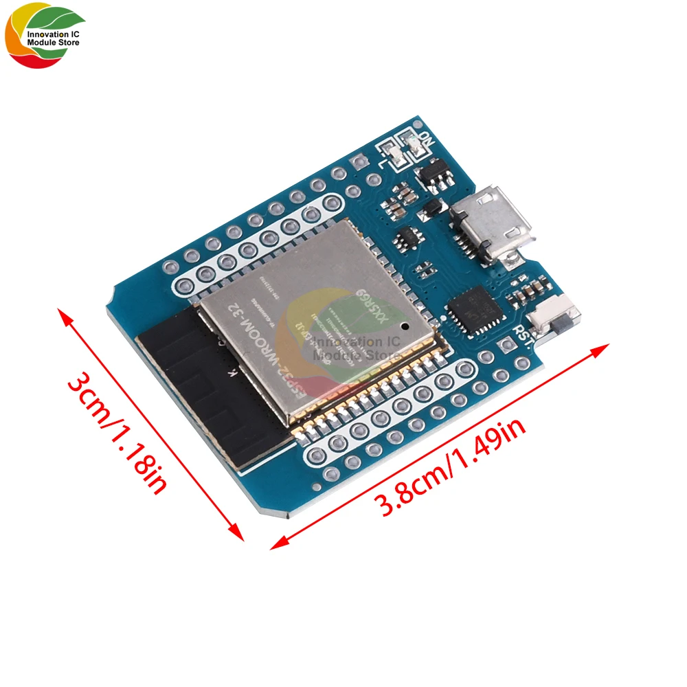 ESP32 D1 Mini ESP-32 WiFi + modulo di sviluppo Bluetooth Base su ESP8266 completamente funzionale compatibile per WeMos D1 Mini