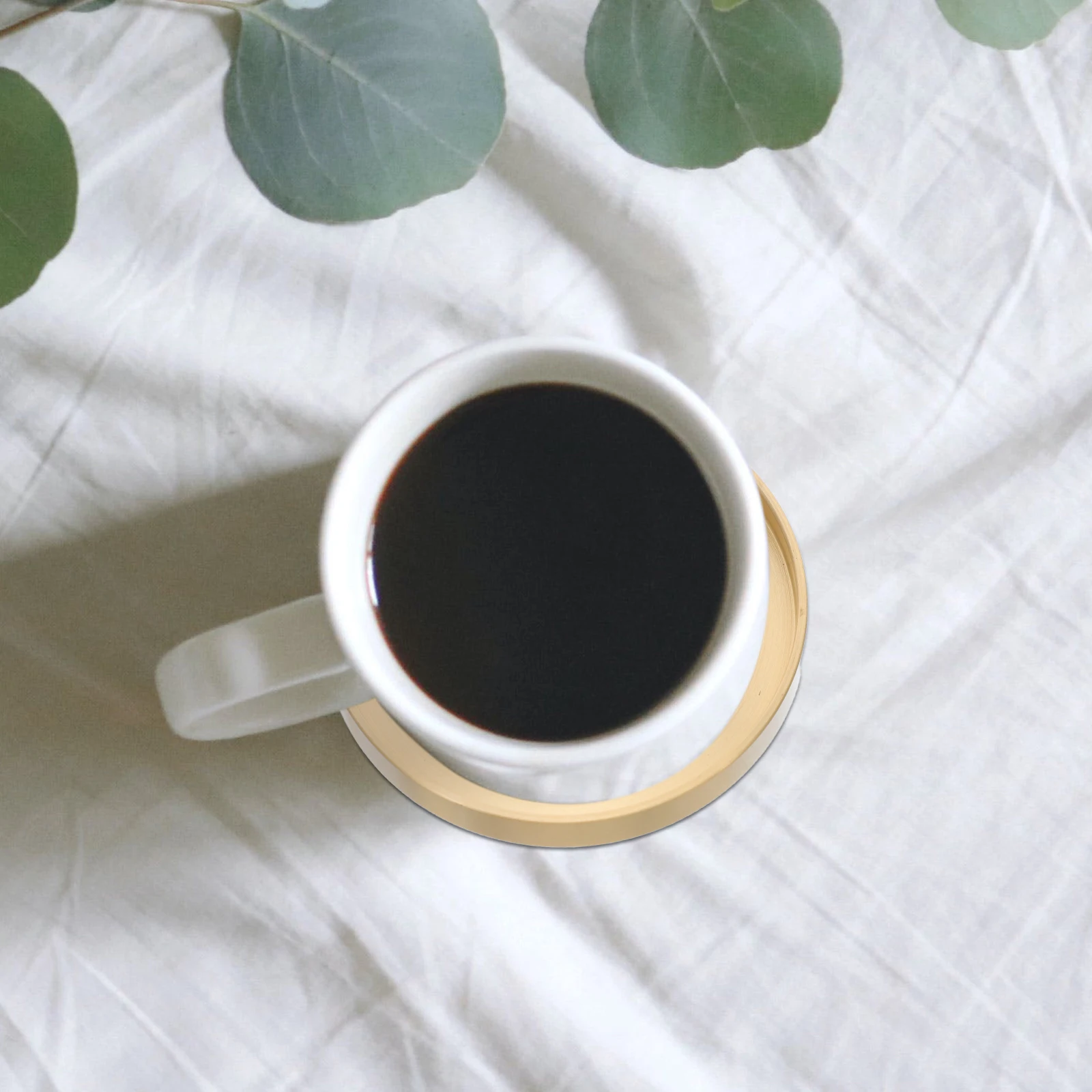 

5 Pcs Coasters Small Brass Mats for Home Office Coffee Coaster Hotel Restaurant Easy Clean Craftsmanship