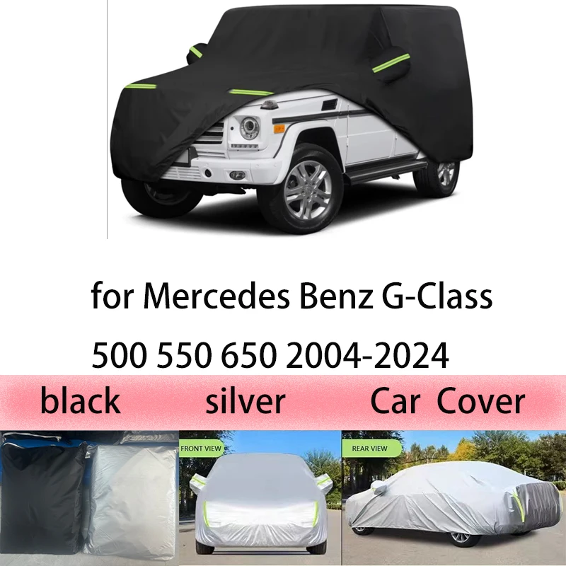 

outdoor Windproof Car Covers for Mercedes Benz G-Class 500 550 650 2004-2024 Rainproof hailproof and dustproof