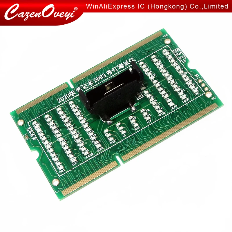 1pcs/lot Laptop motherboard DDR3 memory test card light notebook DDR3 tester with light so there In Stock