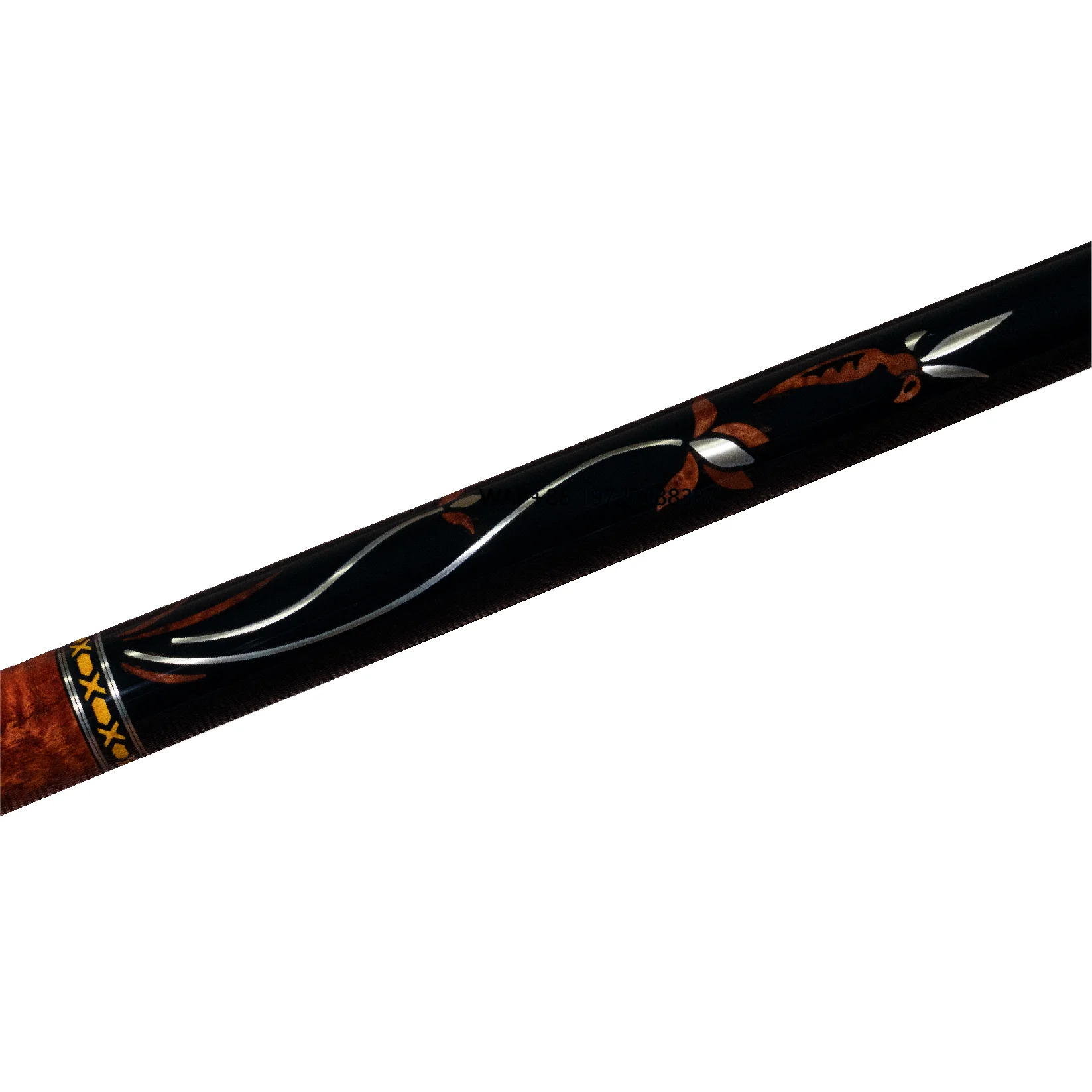 

Taiji High Quality Snooker Cue Well-Known Chinese Brand Matches Collection Exercises Maple Butt Sleeve Stainless Steel Ash