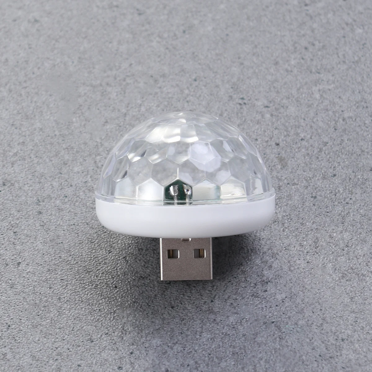 USB مستشعر صوت صغير LED ديسكو الكرة المحمولة Dj المرحلة الإضاءة أضواء الكاريوكي لعيد الميلاد عيد ميلاد حفلة المنزل