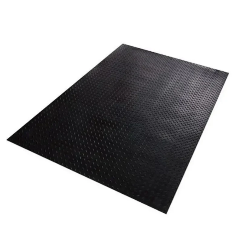 Gummiläufer Tränenblech 3mm Antirutsch Gummimatte Industrie Werkstatt Garage Bodenbelag Ölbeständig Wetterfest 100% Gummi