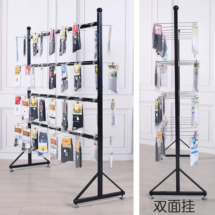 

Sock rack, phone case displayack, floor-standing silk scarf fabric island displayrack, slipperrack, tierack
