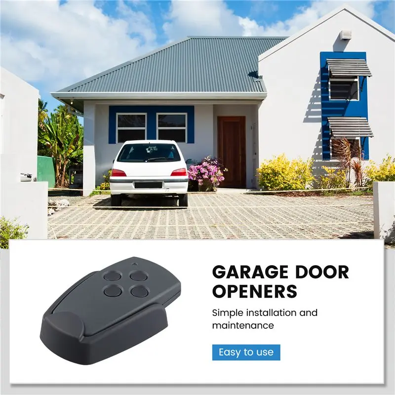 Remote Control For Marantec Digital D304 433Mhz Copy Roller Shutter Door Remote Control 4 Key Garage Door Remote Control-A31R