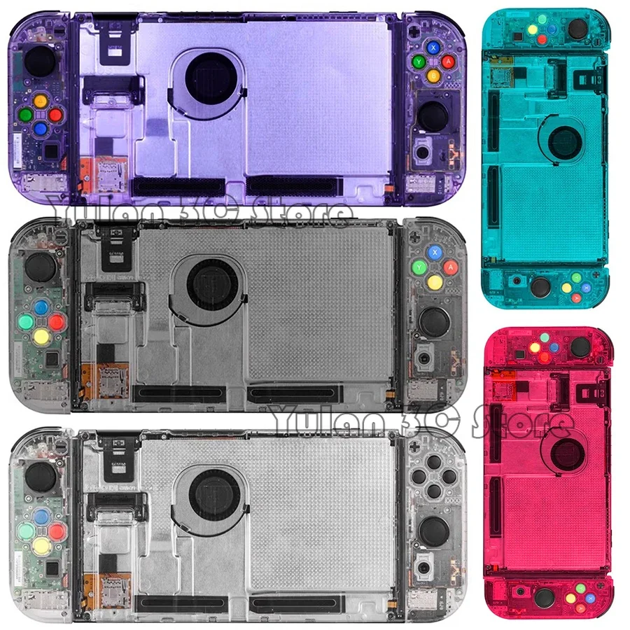 New NIntend Switch DIY Replacement Housing Shell Transparent Case for Nintendo Switch Console Right Left Joycon Game Accessories