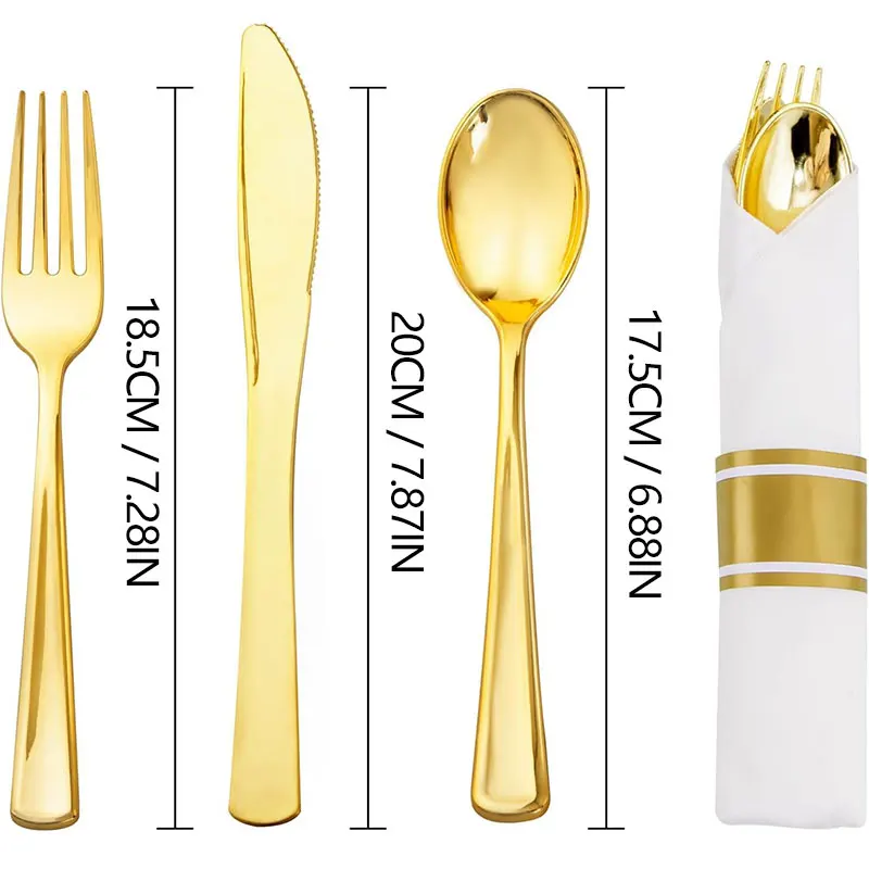 15-Piece Disposable Cutlery Set 6