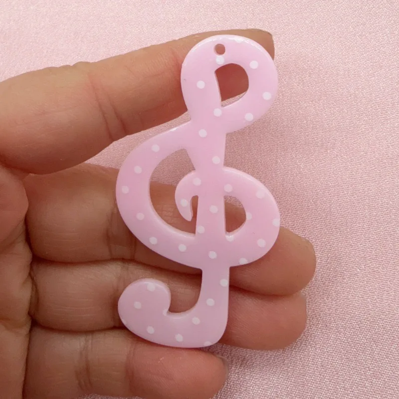 10pcs Star Note Acrylic Accessories DIY Hair Clip Headpiece Handmade Material Cream Glue Phone Case Wholesale image 3