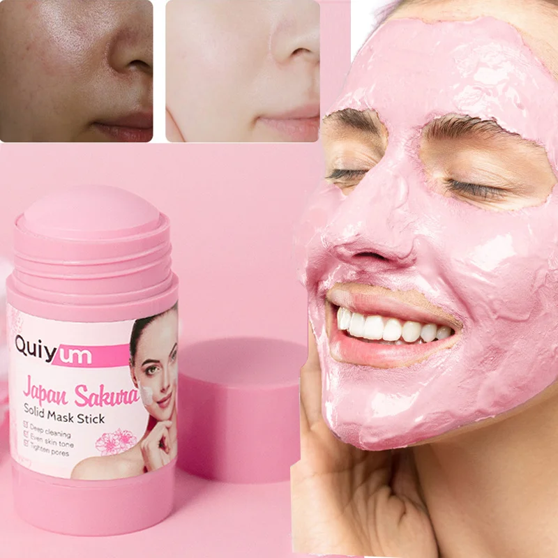 Maschera di fango rosa rimuovi punti neri fango restringente per pori maschere per il corpo pulizia profonda rassodante controllo dell'olio Peel Whitening Body Skin 40g