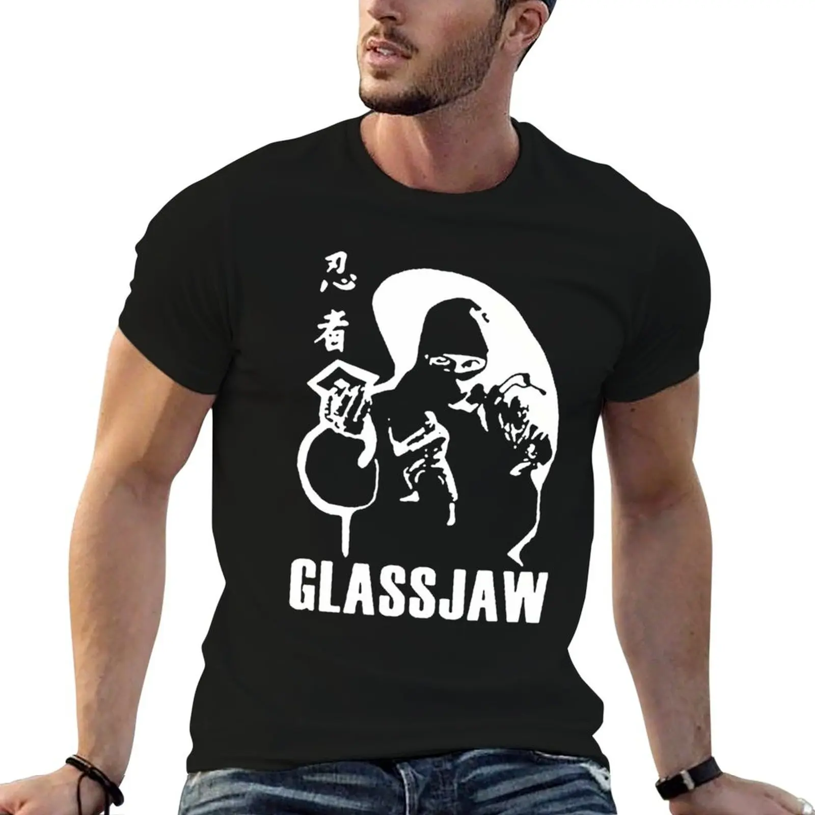 

shirts anime t Glassjaw man shirt oversize t T-Shirt designer