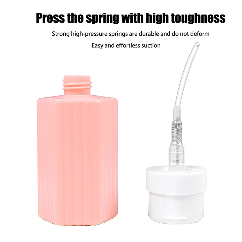 S/L Navulbare Flessen Push-Type Botteling Push Down Lege Pomp Dispenser Fles Voor Nagellak En Make-Up Remover Fles