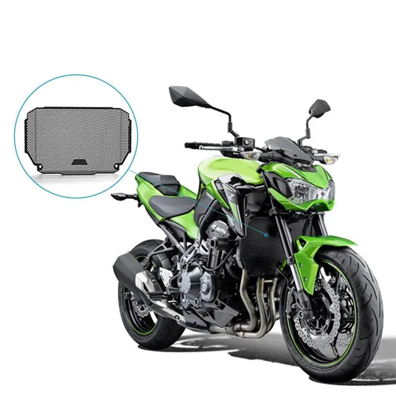 Ingenious-Aluminum Radiator Guard Grille Protector Accessory For Kawasaki Z900 2025-2026 Motorcycles Modified Design