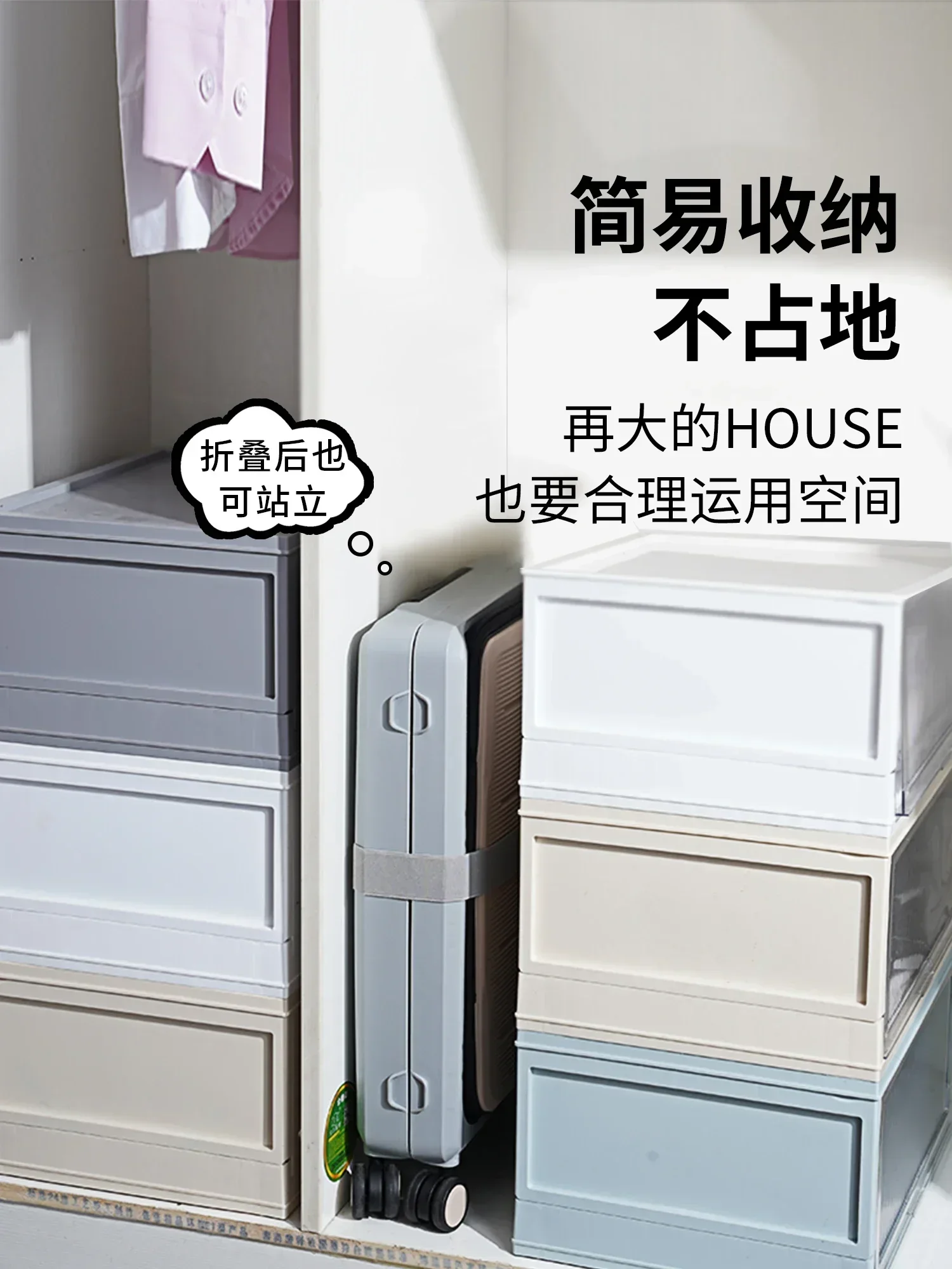 Foldable suitcase with front opening for women, new silent travel box for men, 20 inch student boarding storage trolley box Hot