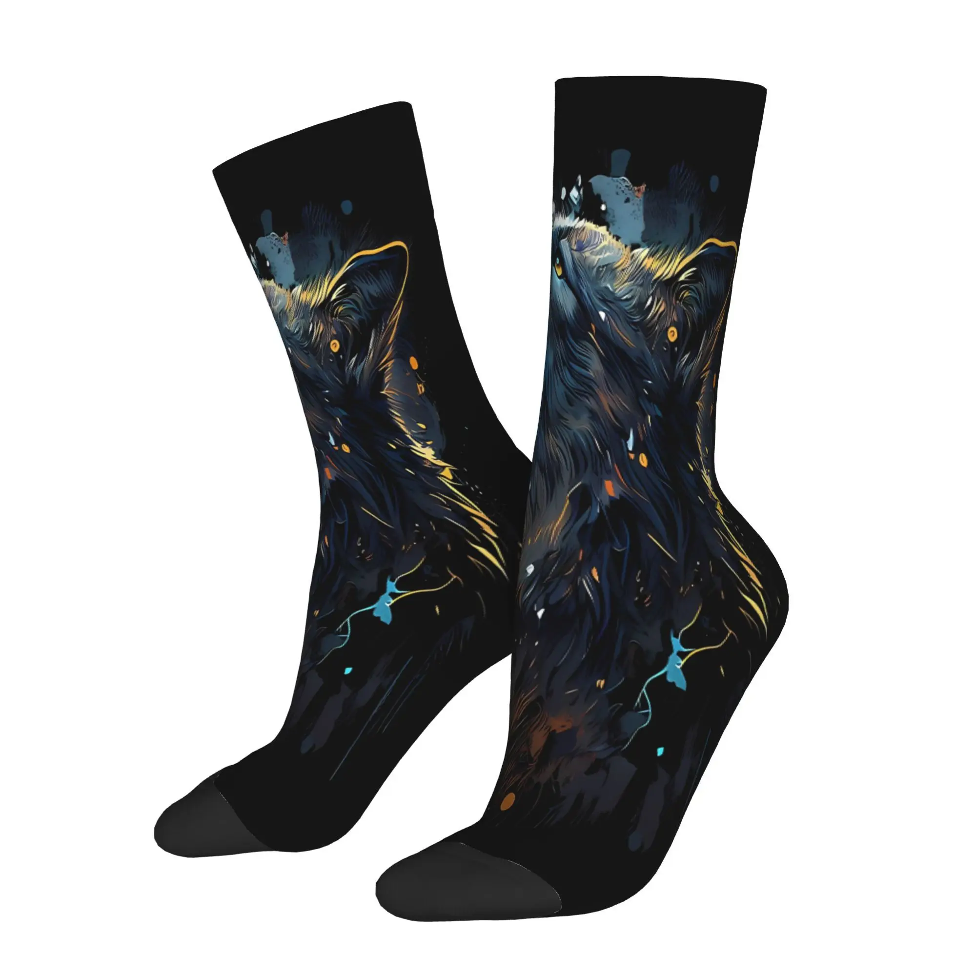 

Wolf Is My Spirit Animal V2 Sock Printed Man Polyester