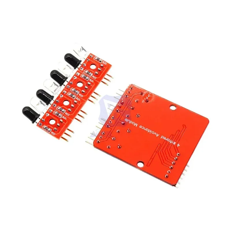 diymore Four-Way Infrared Tracing Module 4 Channel Infrared Tracking Module Obstacle Avoidance Sensor 3.3V-5V for CarRobot