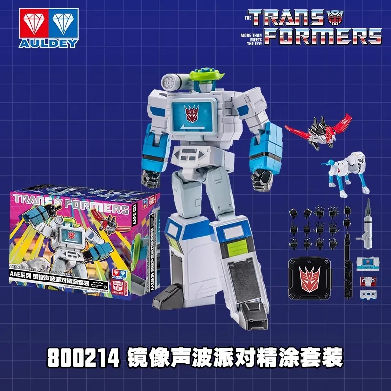 محولات Auldey AAE G1 Versionn De Espejo Clásico Megatron & Starscream Optimus Prime Conjunto De Modelos Souper Articulados #3