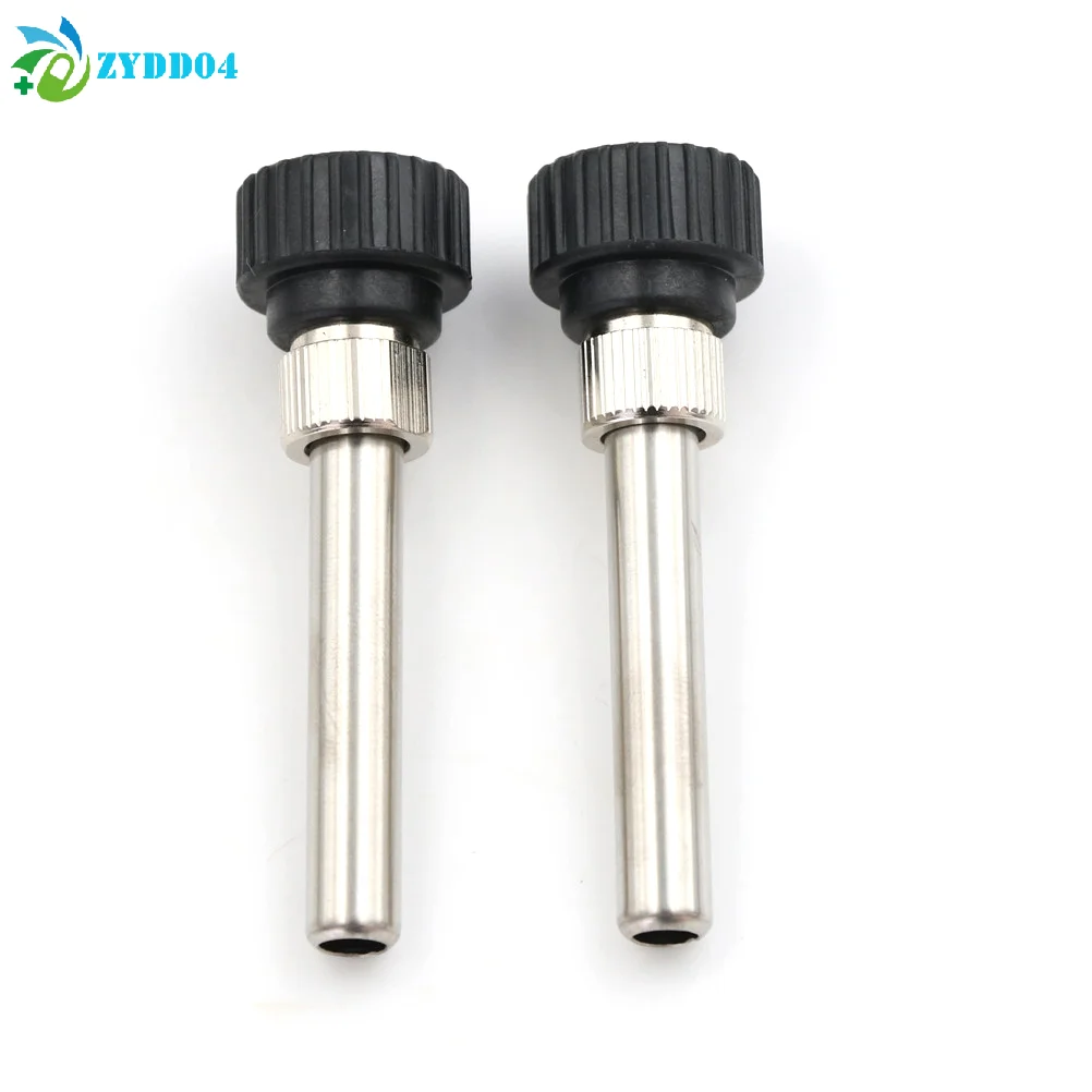 

●2Pcs Soldering Station Iron Handle Accessories For 852D 936 937D 898D 907/ESD Iron Head Cannula Iron Tip Bushing