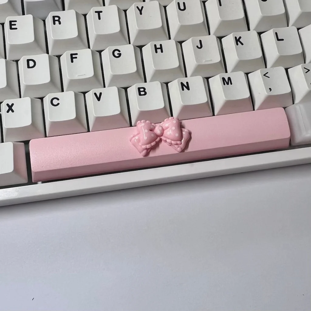 6.25u الفضاء Keycap عبر محور لوحة المفاتيح الميكانيكية OEM ارتفاع القوس أرنب أرنب شخصية قبعات المفاتيح