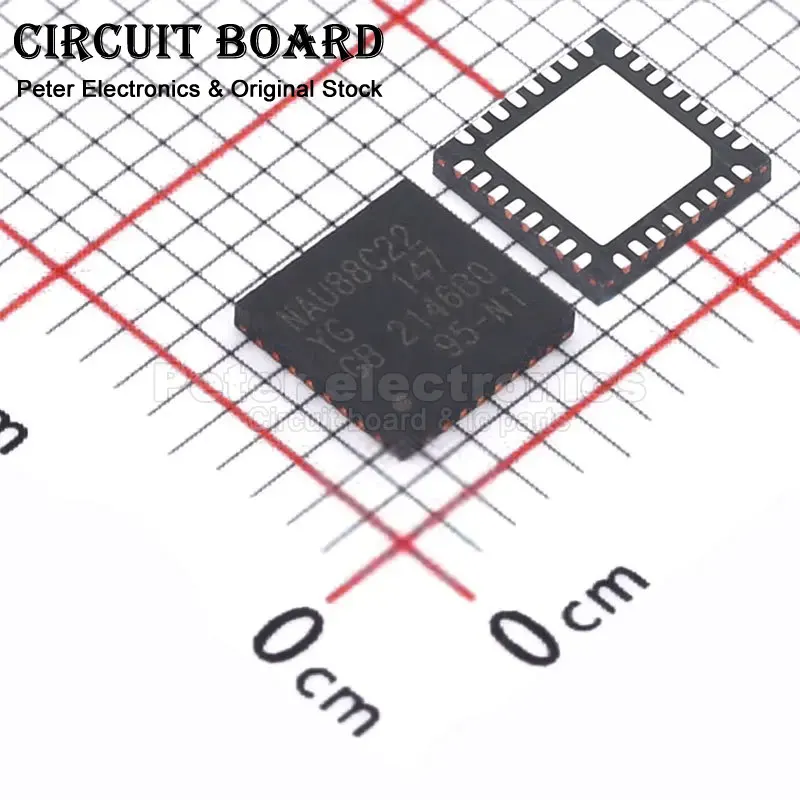 2piece NAU8822LYG NAU88C22YG NAU8822AYG QFN32 NAU8822LY NAU8822L NAU8822 8822LYG 8822LY QFN-32-EP Audio Interface IC Available