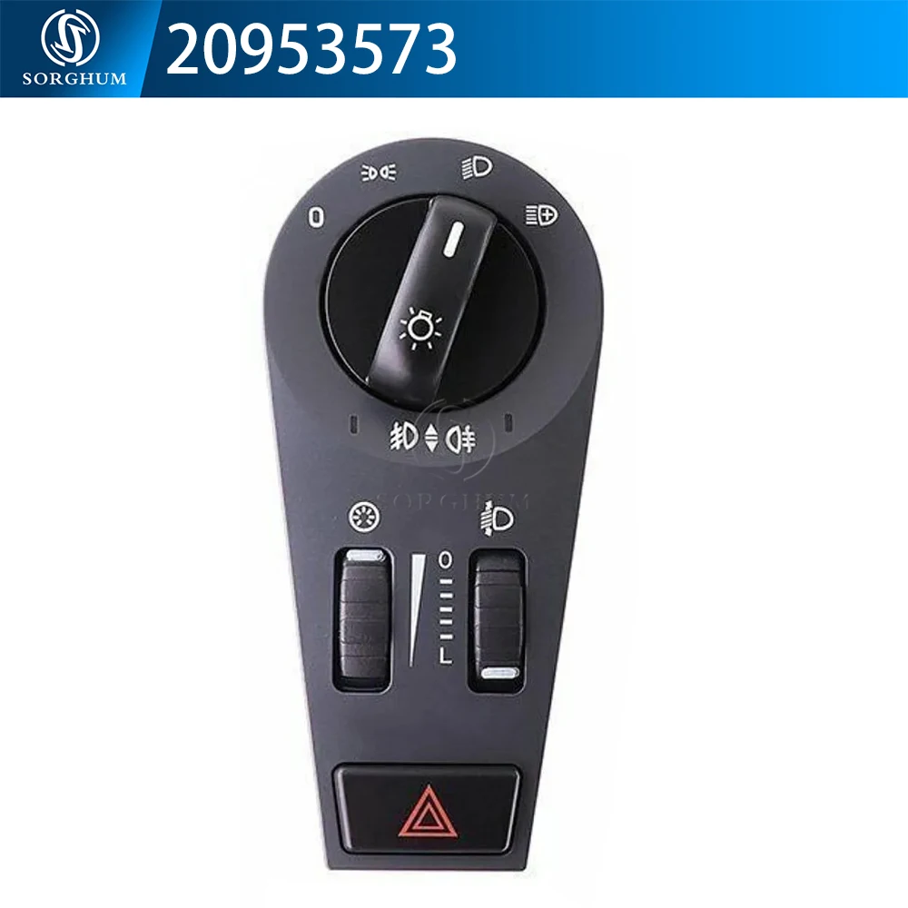 20466304 Headlight Hazard Light Control Switch For Volvo FH FM VNL Truck Parts Fog Lamp Warning Knob Panel 20953573 20942846