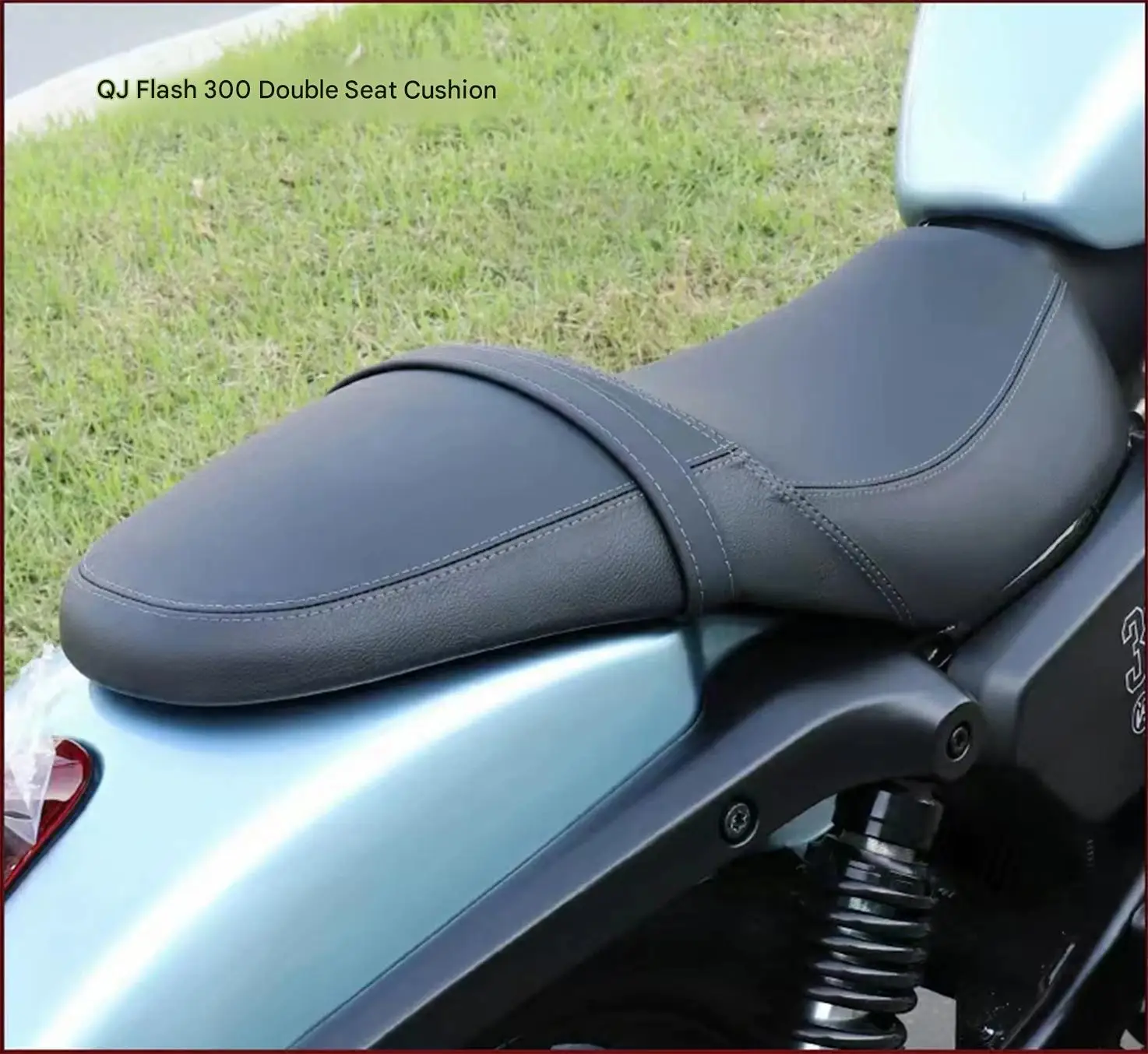 Suitable for QJSRV 300 Modified Seat, Special Cushion for QJ SRV 300S, Double‑seat Thickened Saddle