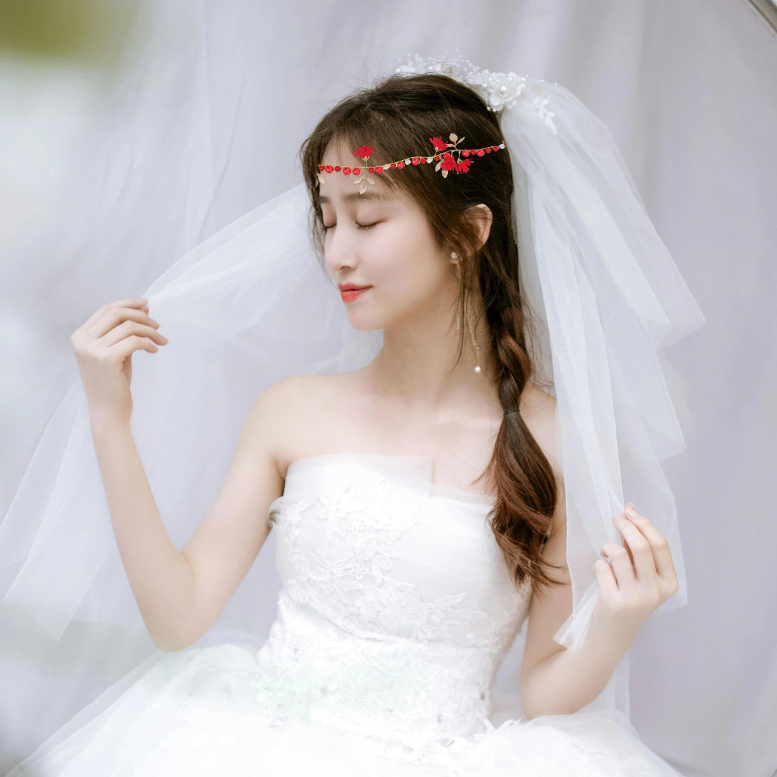 

Sparkly Rhinestone Bridal Hair Vine Fake Pearl Headband Wedding Headpiece Bridesmaid Hair Accessories Wedding Headpiece