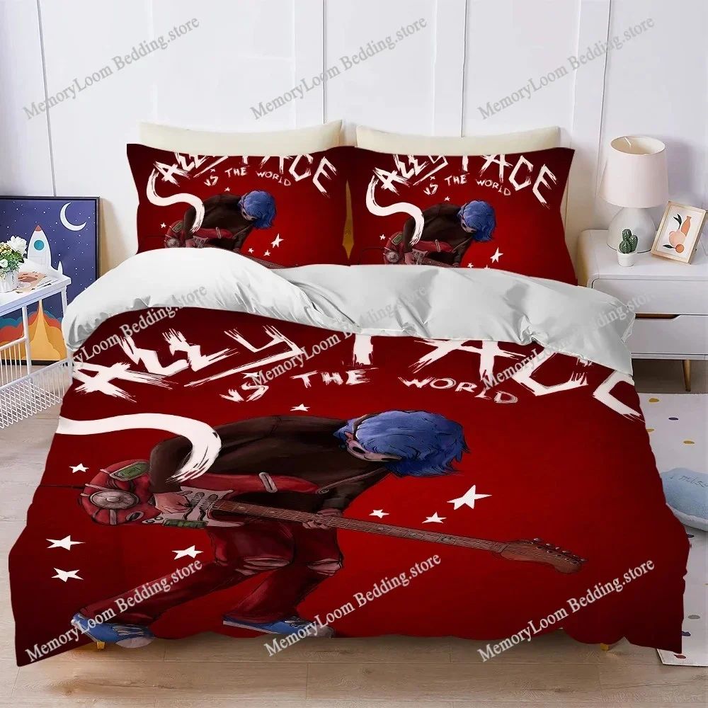 Adventure Game Sally Face Duvet Cover Set Home Style Bedding Soft Laundry Cotton Bed Four Seasons Student Dormitory Luxury Gift7