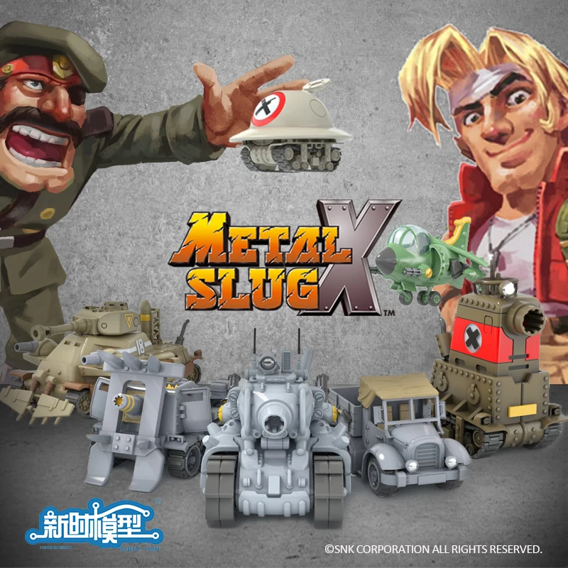 New Era Models Metal Slug X Series - Mini Scale Military Set Tank, Aircraft, Truck & Pow Figures Collection - view 6