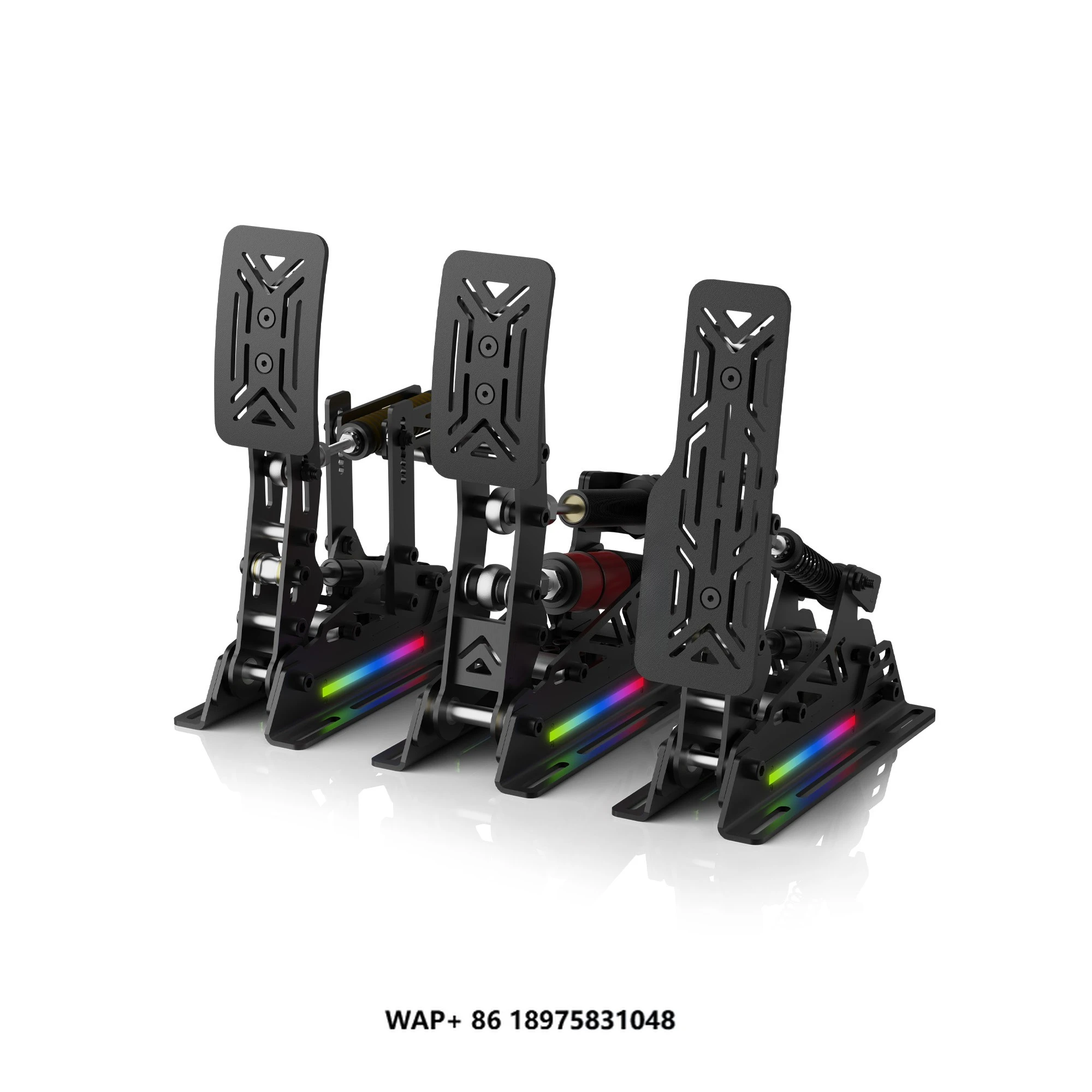 

SIMSONN Brand New Brake Pedals With RGB Color Light Strip Sim Racing Pedals Sim Racing Pedals With Great Price