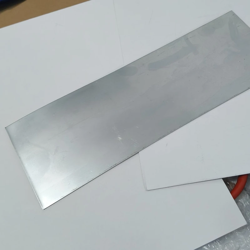 0.5x100x300mm 1Pcs Zinc Plate High Purity Pure Zinc Zn Sheet Strip for Science Lab Accessories Battery Anode and Cathode