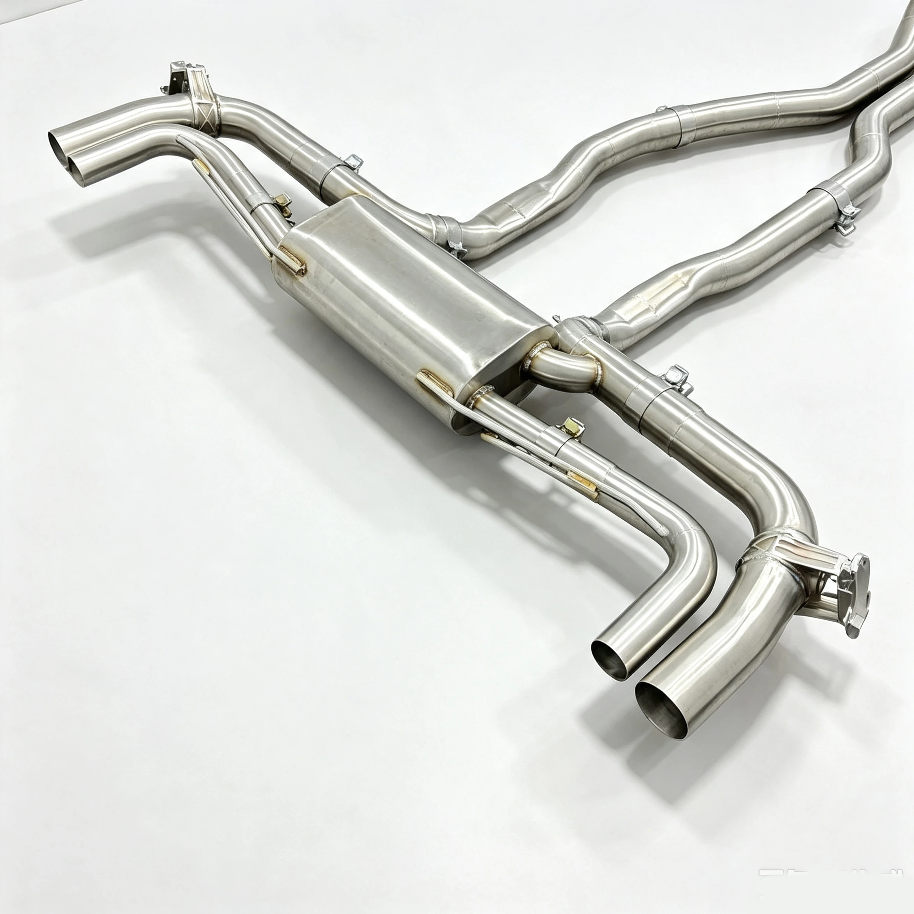 Geeignet für Benz GLE63 4.0T Catback-Auspuffrohr mit Ventilsteuerung – Detail 8