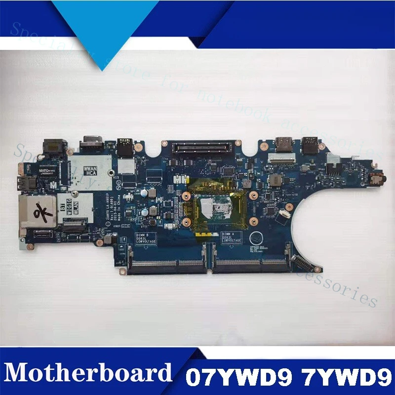 

Материнская плата A+ для Dell Latitude E5450 ZAM70 LA-A901P I3-5010U 07YWD9 7YWD9